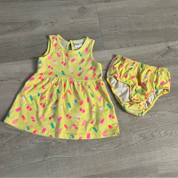 Ice Cream Popsicle Print Dress - Picture 1 of 4